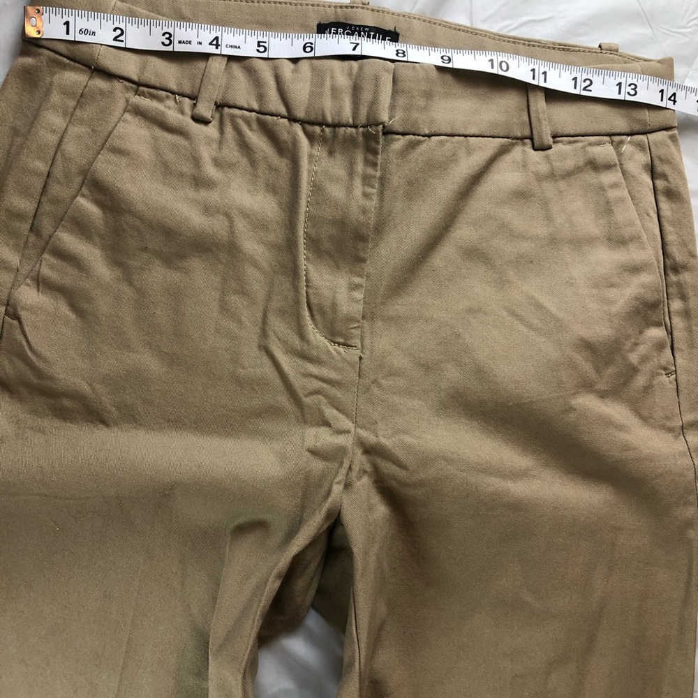 J Crew Mercantile NEW Tan Khaki Chino Pants Size 2 - Picture 9 of 9